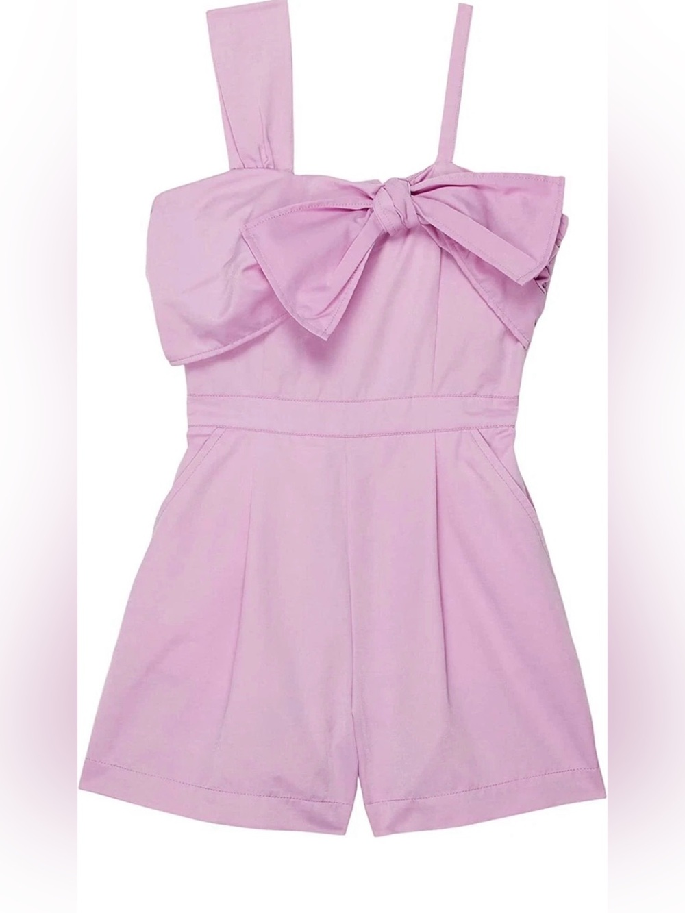 Habitual Lilac Bow Romper